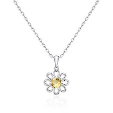 Daisy Necklace Created with