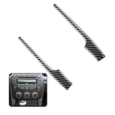 Fit For Mazda MX-5 Miata Carbon Fiber Side Air Conditioner A/C Strip Cover Trim