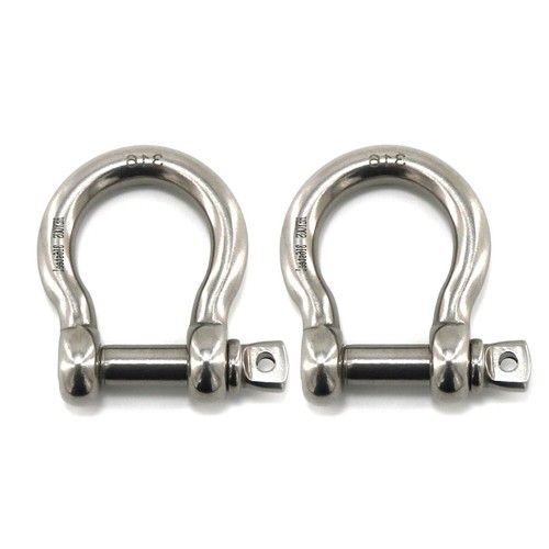 2pcs bow shackle marine - 2pcs,