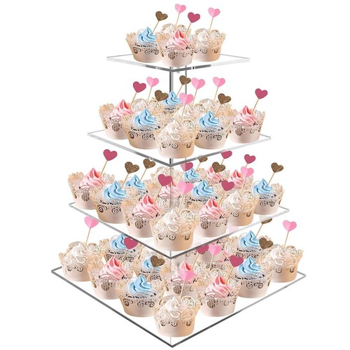 Acrylic cupcake stand tier - cupcake, 4