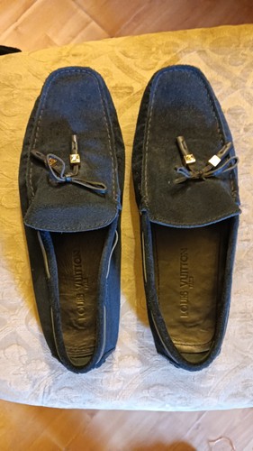 Louis vuitton blue suede - louis,