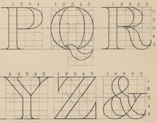 1870 Copley Alphabet Plate