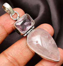 Rose Quartz Pendant Gemstone