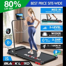 BLACK LORD Treadmill 16km/h 9%