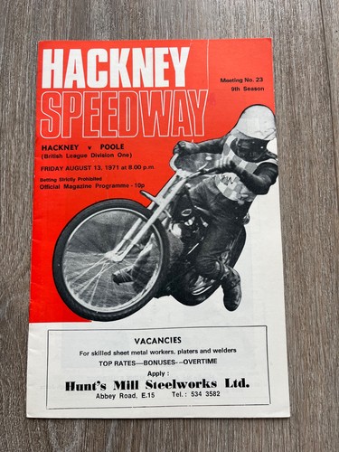 August 13th 1971 hackney - 1971,