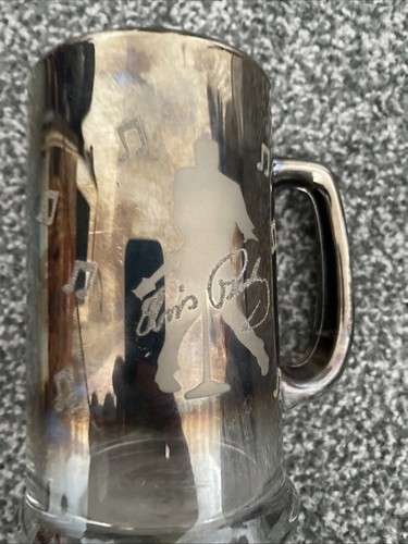 Elvis presleys glass - presleys,