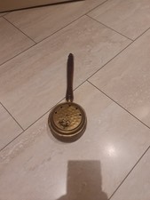 Brass Bed Warming Pan With Wooden Handle