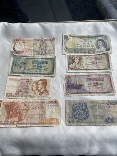 Collection used old foreign - collection, of