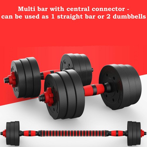 15kg fitness dumbbells pair - fitness,
