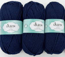 3 Skeins Lilian Yarn  Chunky