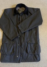 Barbour Wax Navy Border Jacket