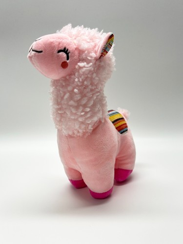 Cute pink alpaca lama - cute,