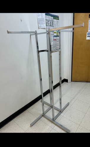 Freestanding silver metal - freestanding,