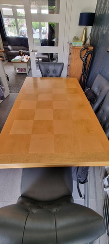 Oak extending table and - extending,