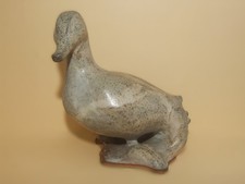 A Small Pottery Duck...Signed