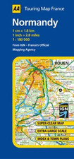 Normandy: No. 2 (AA Road Map France Series)