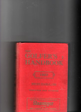 THE Golfers Handbook 1957 Hardback Book Very Good Condition 