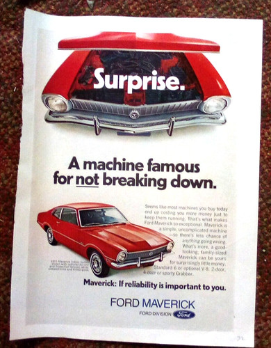 1972 ford maverick - maverick:, machine