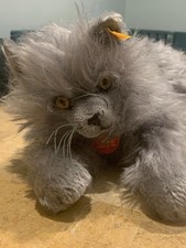 NWT STEIFF Classic Grey Mohair