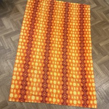 Vintage Orange & Yellow Floral
