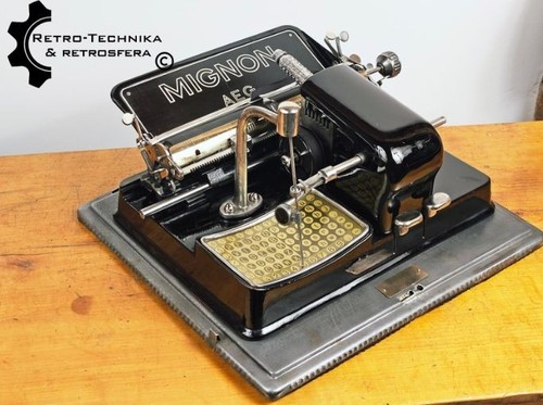 Index typewriter mignon - index, 3
