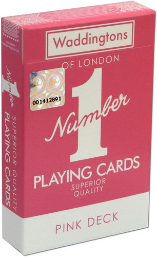 Classic pink playing card - pink,