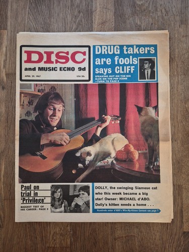 Disc and music echo - echo, paul