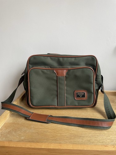 Vintage antler green and brown - and,
