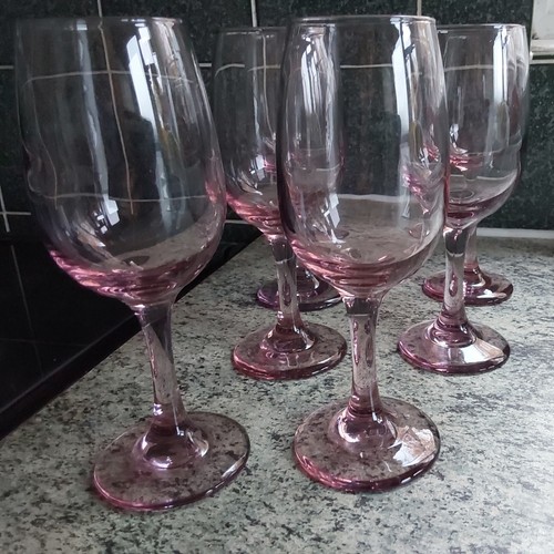 Set libbey premiere plum - of, 6