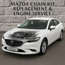2012-19 Mazda 6 MK3 GJ/GL 2.2D SkyActiv Timing Chain Replacement &Engine Service