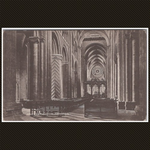 Nave east durham cathedral - nave,