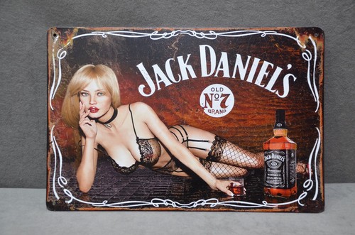 Jack daniel whiskey metal - jack, daniel's