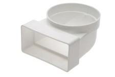Ducting 110x54 Flat to Round