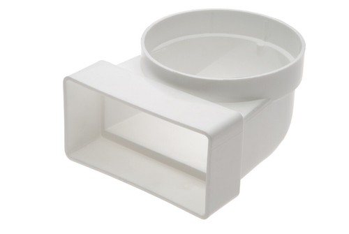 Ducting 110x54 flat - to, round