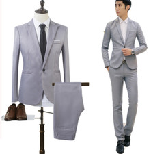 New Men's 2 Piece Suit Blazer