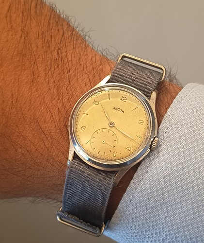 Vintage 1940s recta - recta, swiss