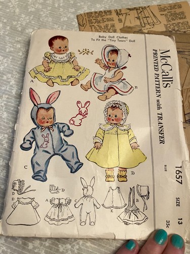 Mccall pattern doll 1657 13 - doll,