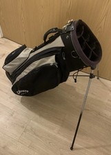 Callaway Golf Stand Bag Grey & Black - Broken Carry Strap