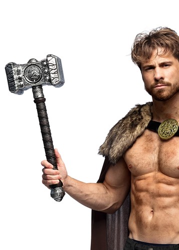 Viking warrior hammer prop - viking,