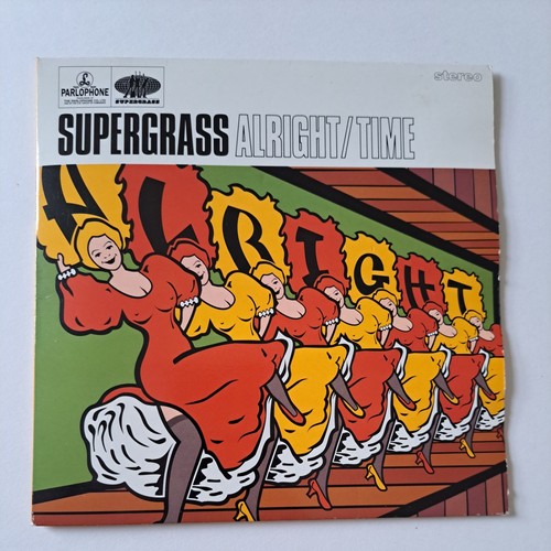 Supergrass alright time - alright/time, 7"