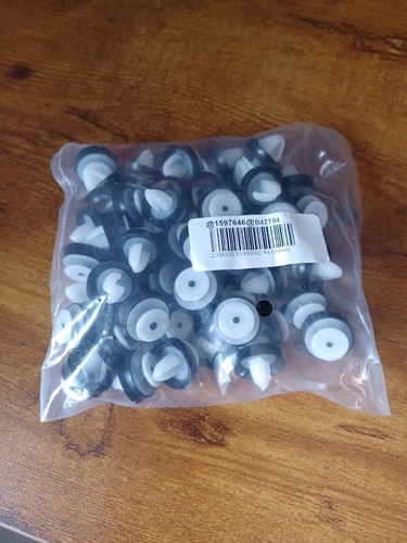 Car panel clip pack - 50, white