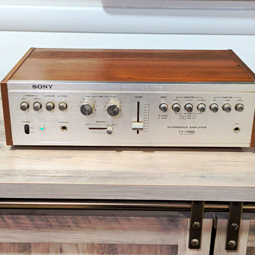Sony 1066 integrated stereo - sony,