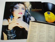 Madonna 1st LP (Burning Up 4:48) Lucky Star Holiday Sire 9-23867-1 1983 VG/EX