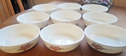 Set vintage pyrex lilium - set, of