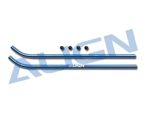 Align trex 450 blue skid - 450, pipes
