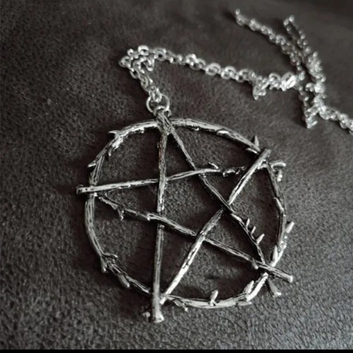 Gothic branch pentagram - branch,