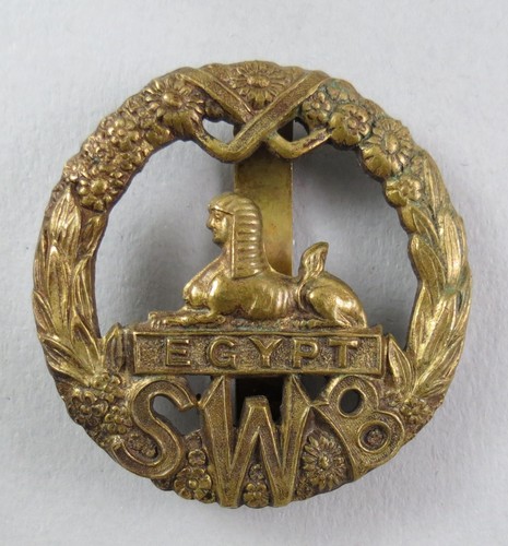 Military all brass - cap, badge
