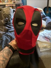 Deadpool Mask On Mannequin