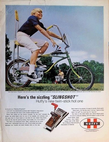 Original 1970 huffy slingshot - huffy,