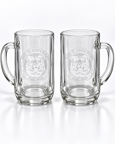 Vintage esso centenary glass - centenary,